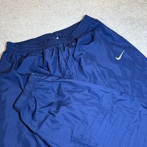 Nike‎ Track Windbreaker Pants Size Large Navy Vintage Y2K 2000s
